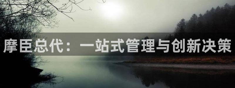 南宫NG2平台：摩臣总代：一站式管理与创新决策