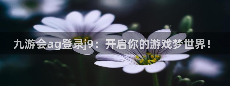 南宫NG.ccm官网版：九游会ag登录j9：开启你的游戏梦世界！